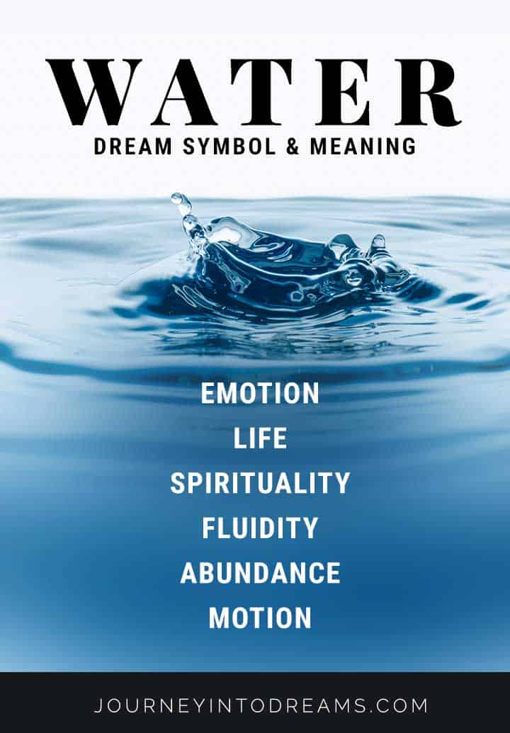 Water Dream Meaning Interpretation Journey Into Dreams