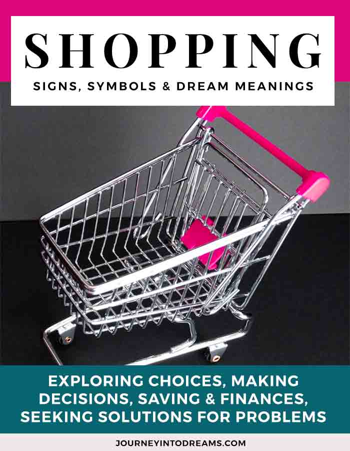 shopping dream meaning