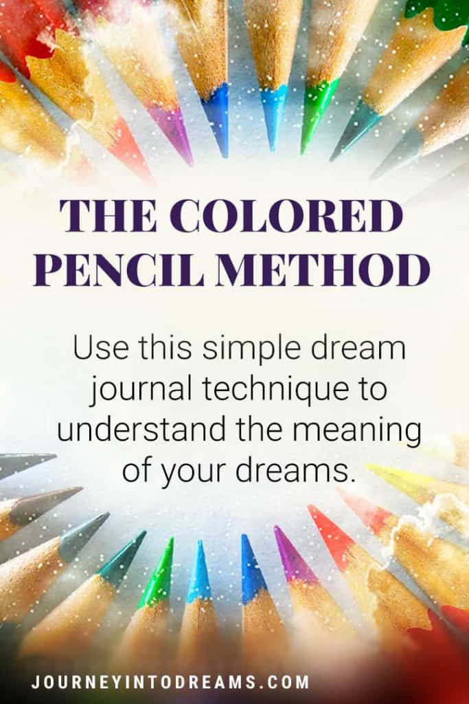 colored pencil dream interpretation technique