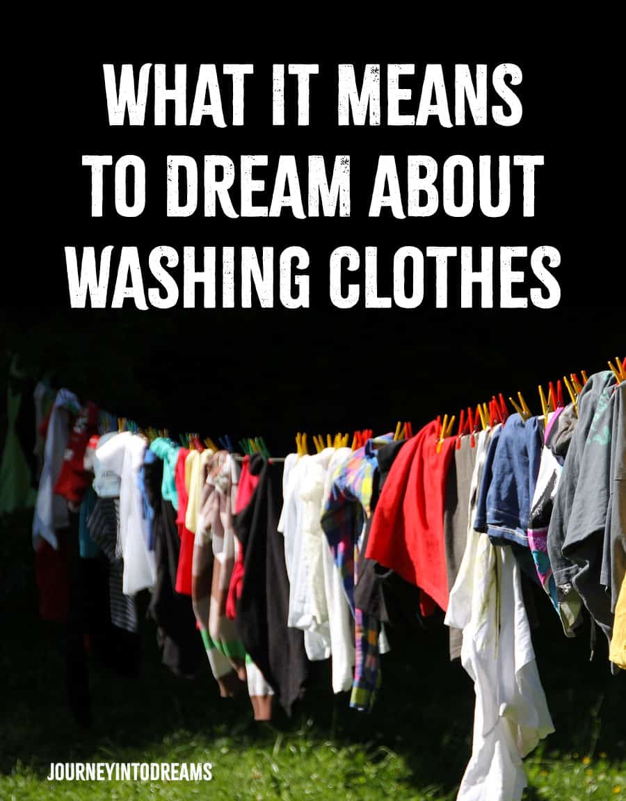 Laundry Dream Meaning: Dreams About Washing Clothes