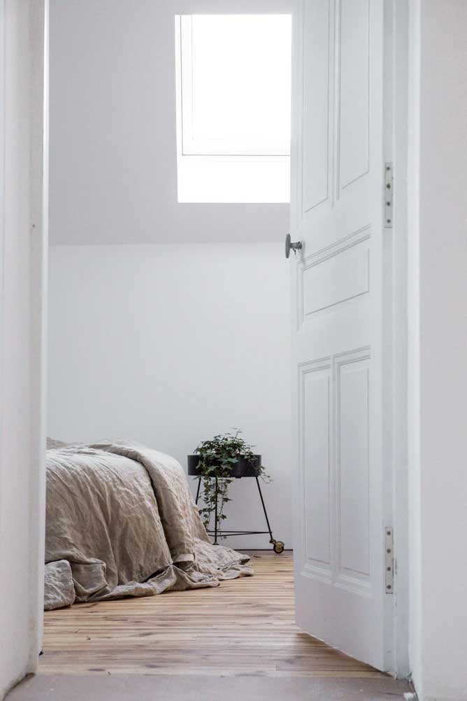 open bedroom door