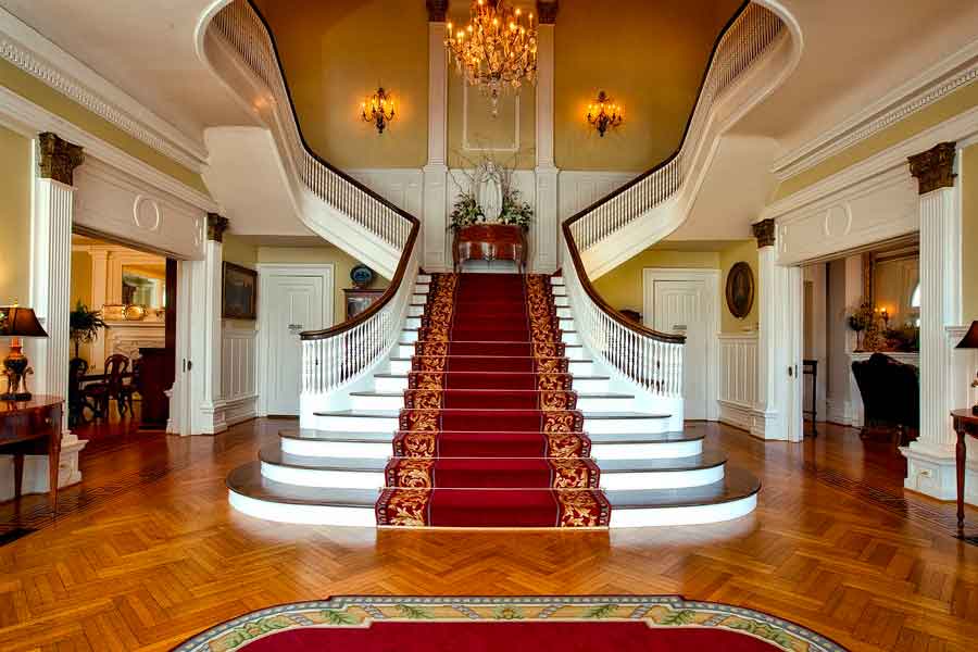 mansion staircase