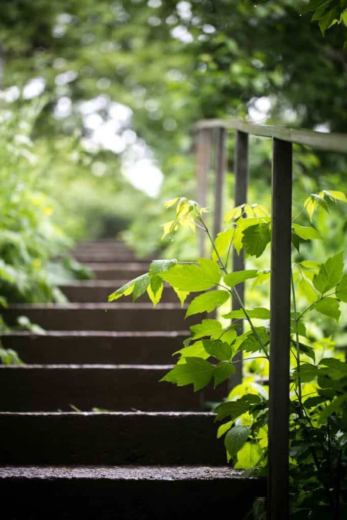 outdoor stairs