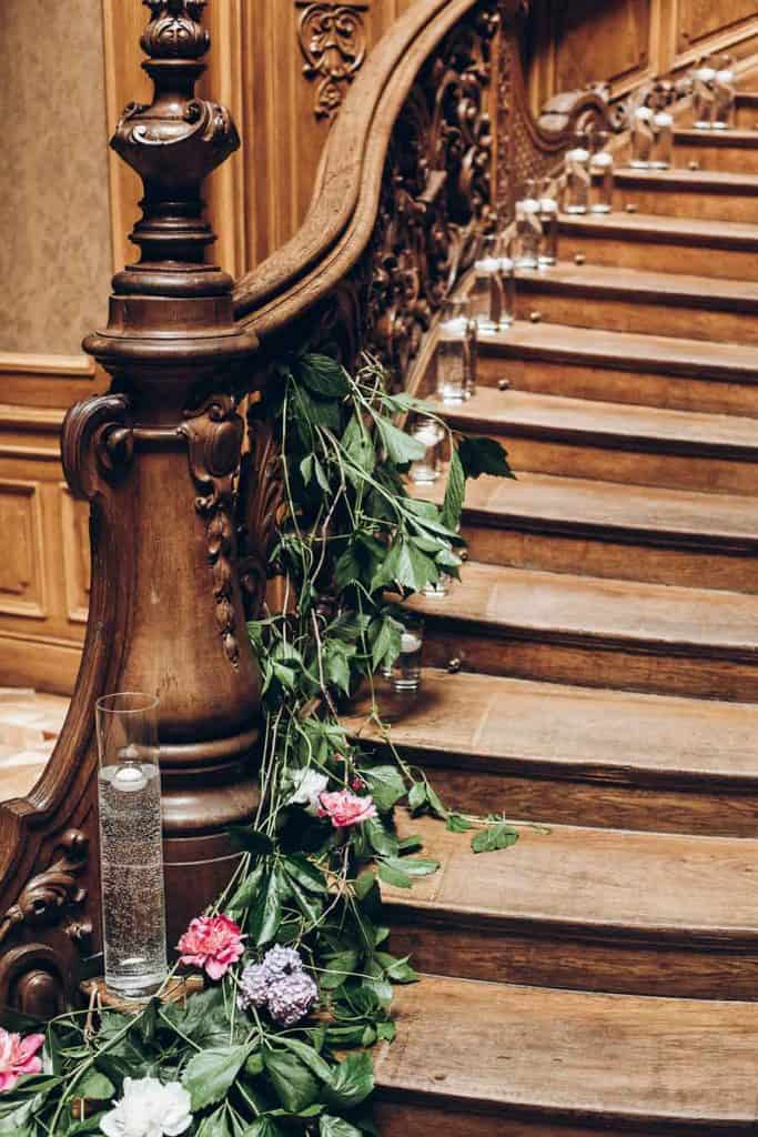 wooden staircase